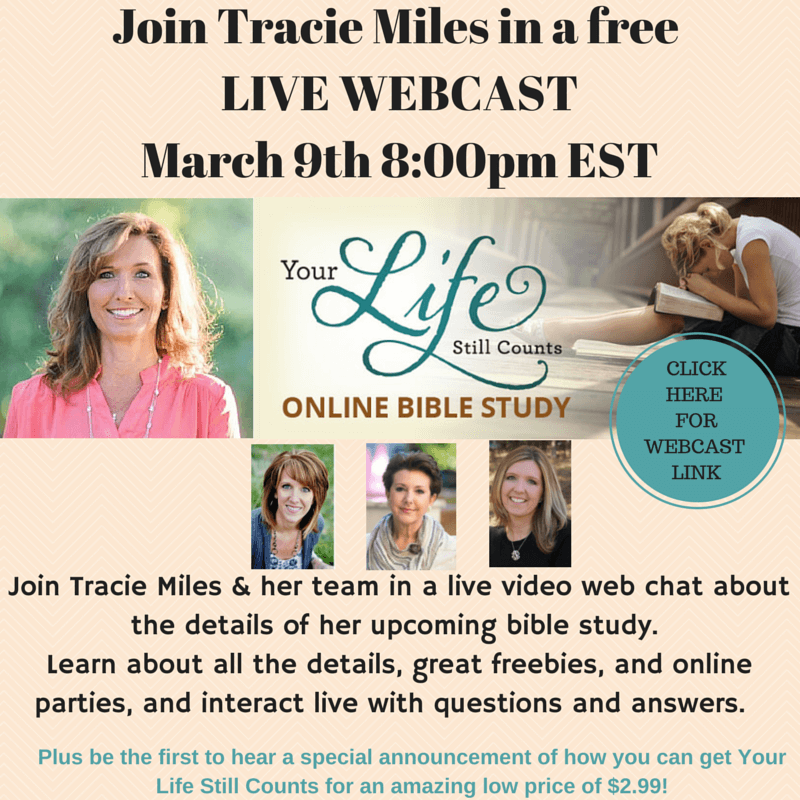 Join Tracie Miles in a free LIVE WEBCAST (3)